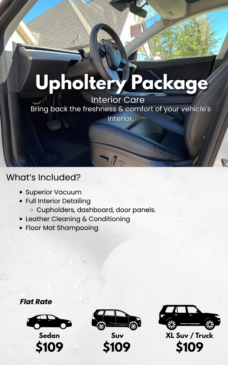 Upholstery Package